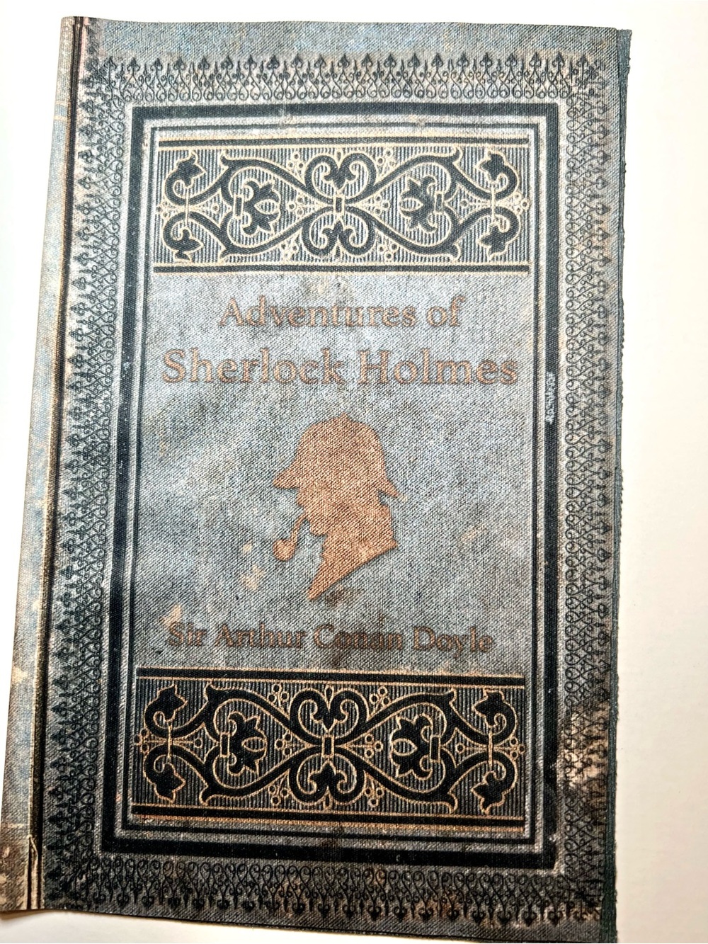 Adventures of Sherlock Holmes Book Shaped Microfiber Eyeglasses Cleaning Cloth